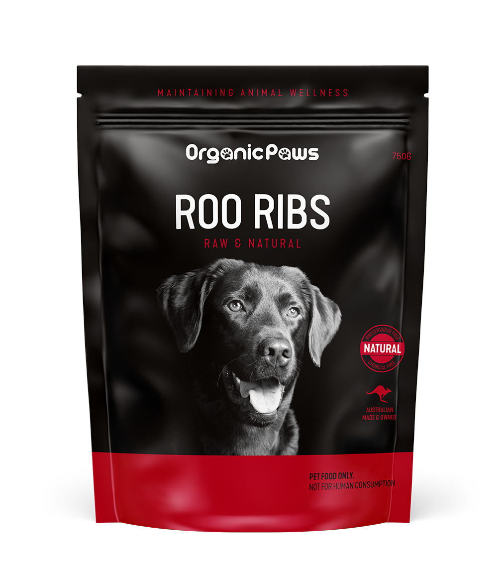 Organic Paws Roo Ribs 500g