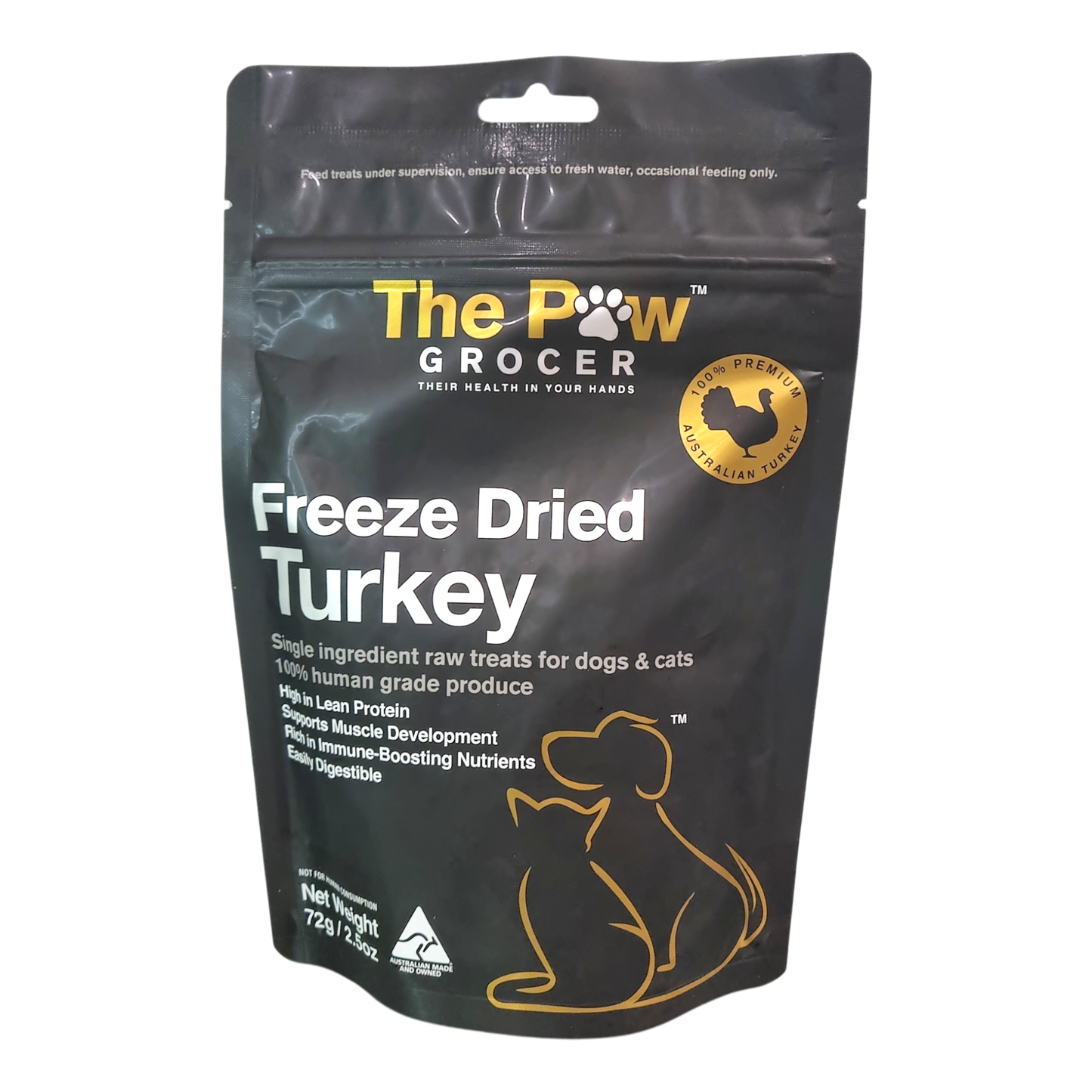Turkey Meat 72g Freeze Dried