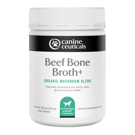 Beef Bone Broth & Organic Mushroom Blend 120g - Canine Ceuticals