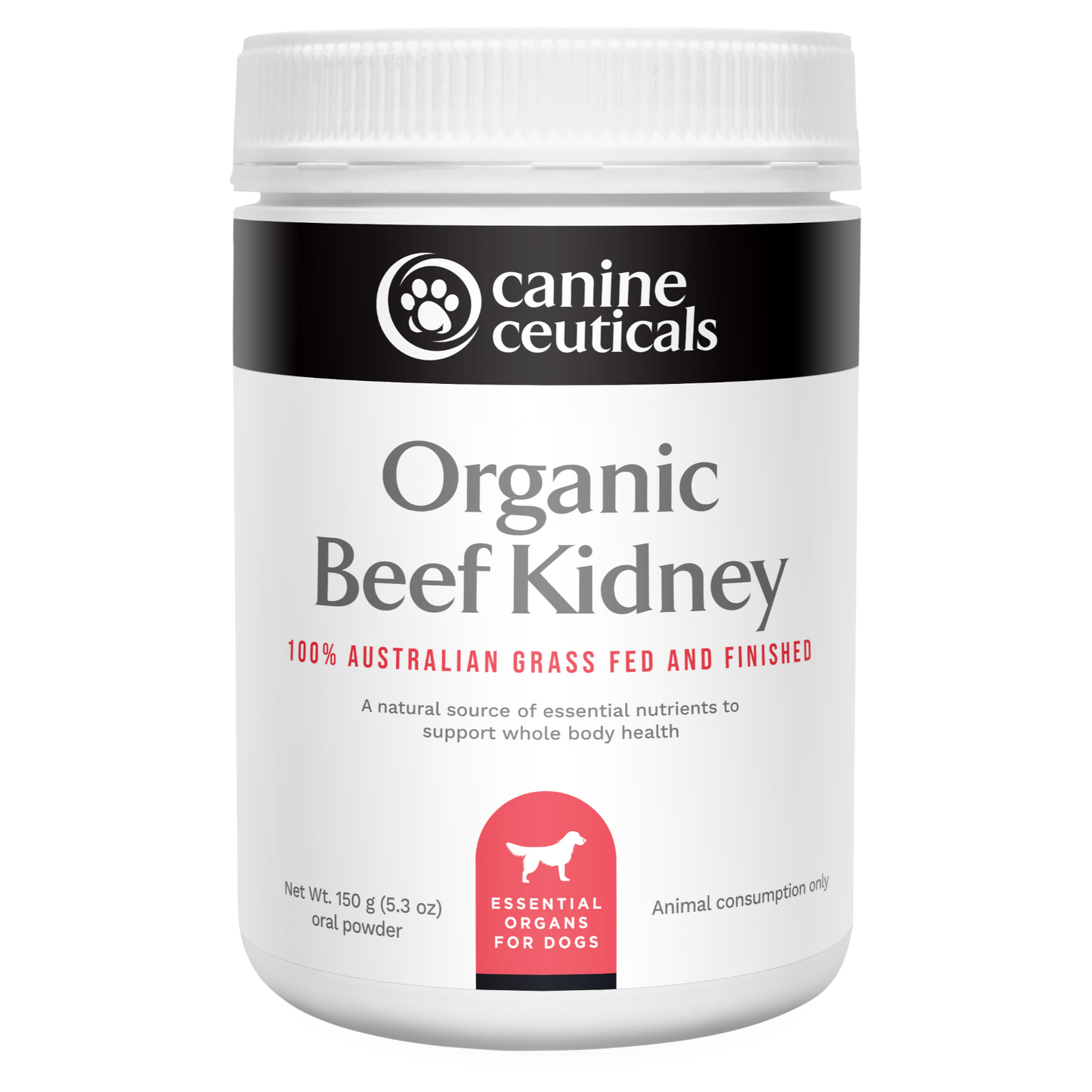 Freeze Dried Organic Beef Kidney 150g - Canine Ceuticals