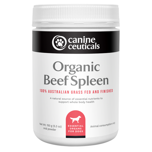 Freeze Dried Organic Beef Spleen 150g - Canine Ceuticals