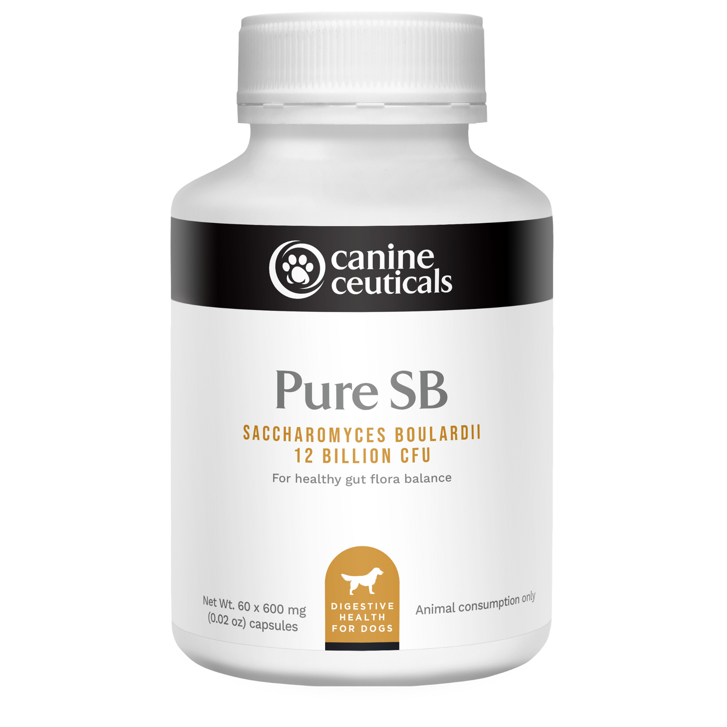 Pure SB Saccharomyces Boulardii 60 caps - Canine Ceuticals