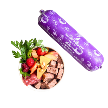 Farmer's Mate for Pets Kangaroo Roll - purple packaging