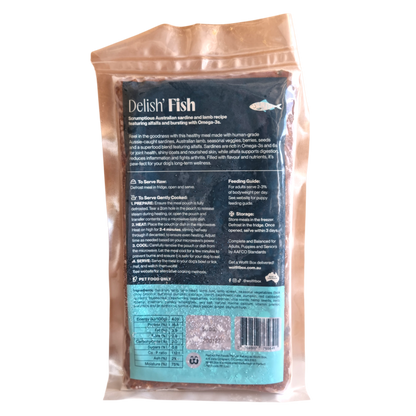 Fish with Lamb and Alfalfa 500g - Wolfit Box