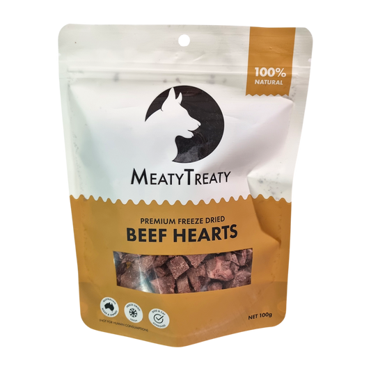 Beef Hearts 100g Freeze Dried