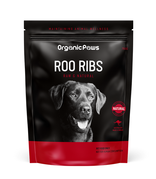 Organic Paws Roo Ribs 500g