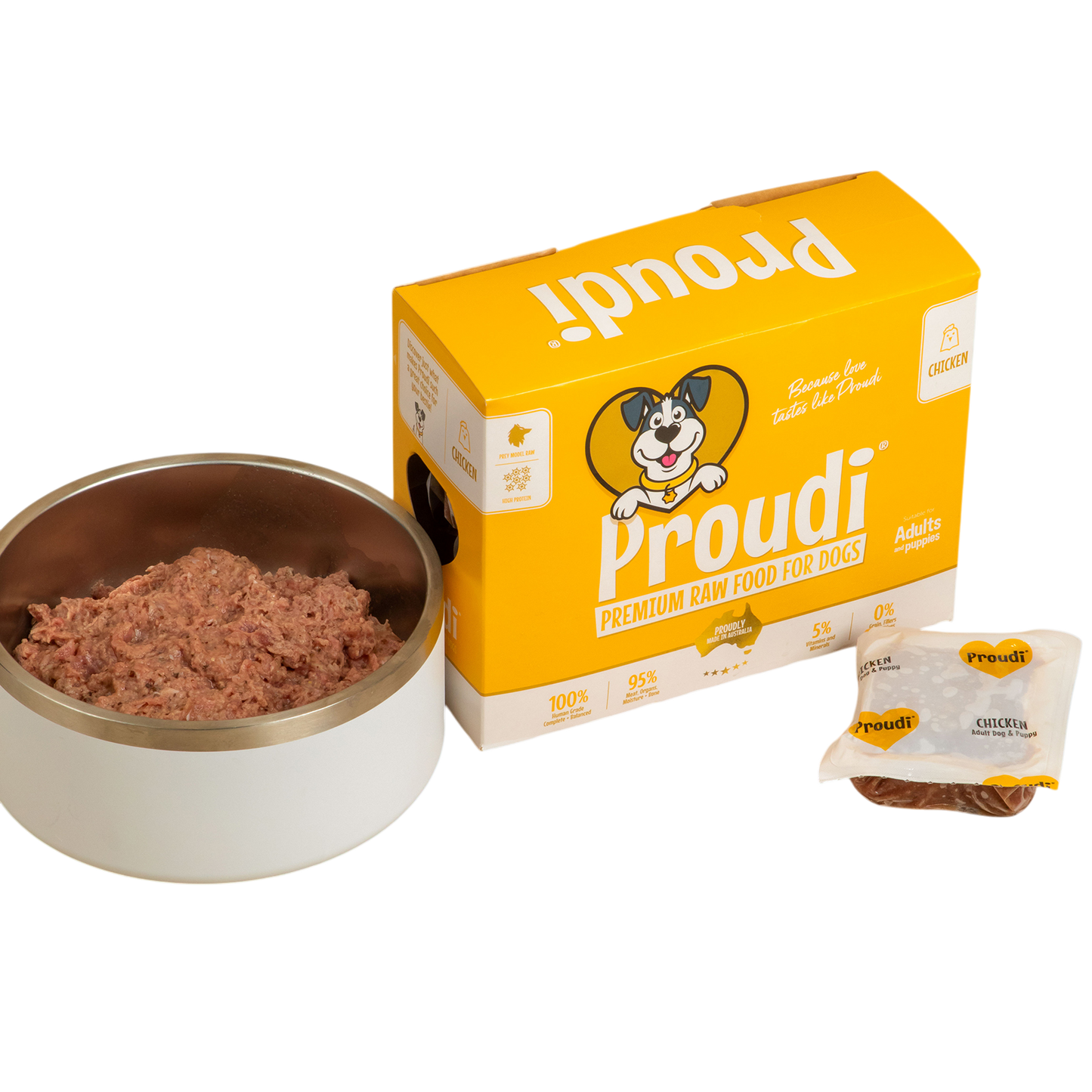 Proudi Chicken Single Protein 2.4kg