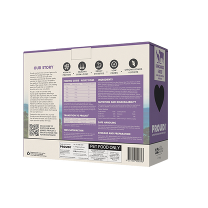 Proudi Kangaroo & Beef 2.4kg