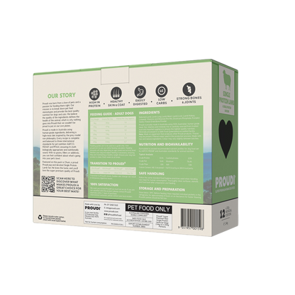Proudi Lamb Single Protein 2.4kg