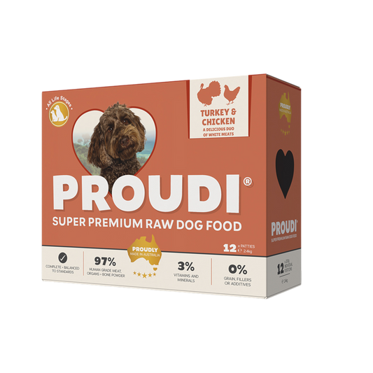 Proudi Turkey & Chicken 2.4kg