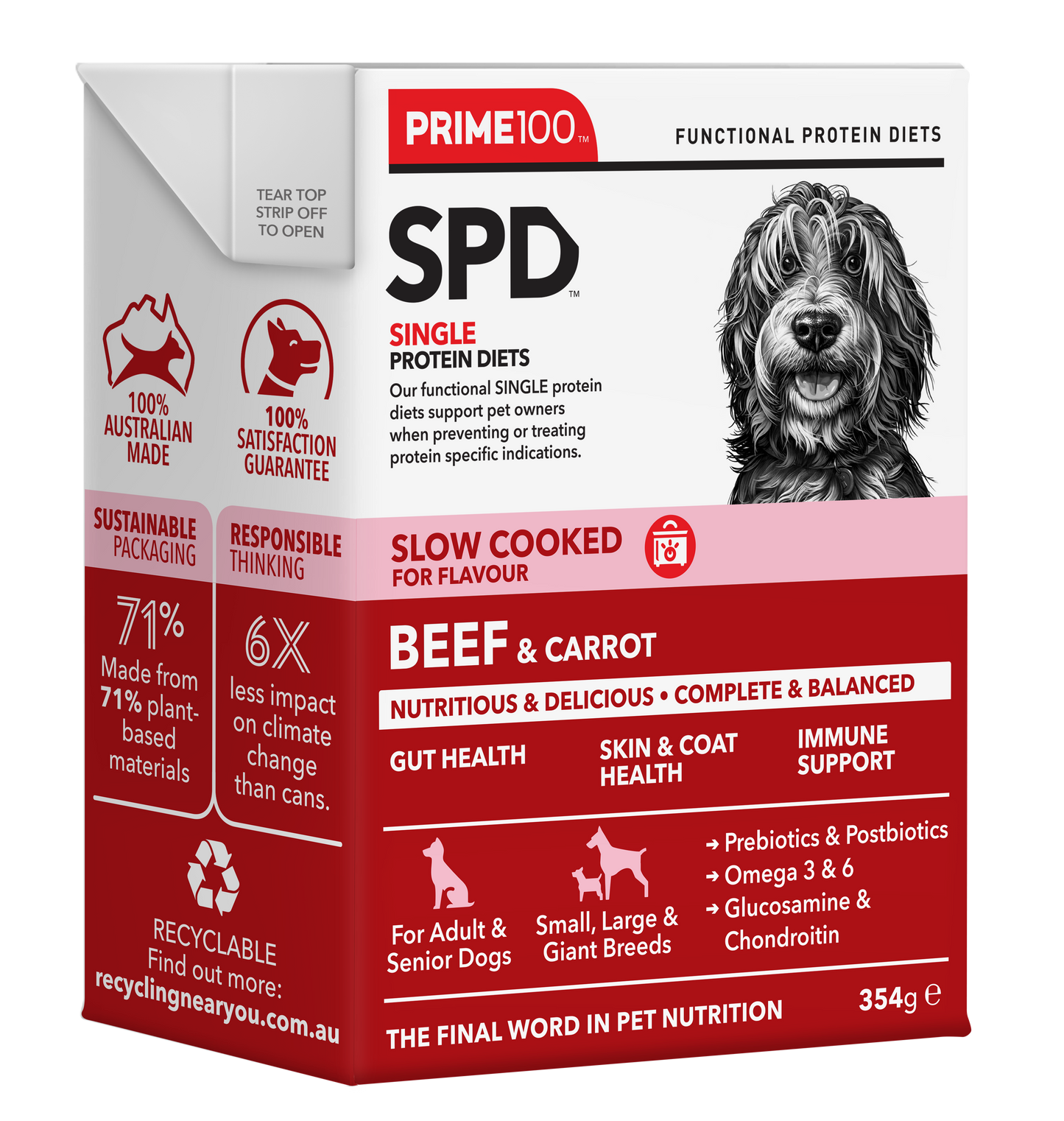 Beef & Carrot - Prime 100 SPD Slow Cooked