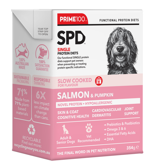Salmon & Pumpkin - Prime 100 SPD Slow Cooked