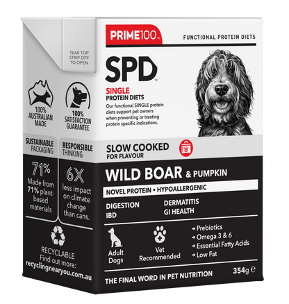 Wild Boar & Pumpkin - Prime 100 SPD Slow Cooked