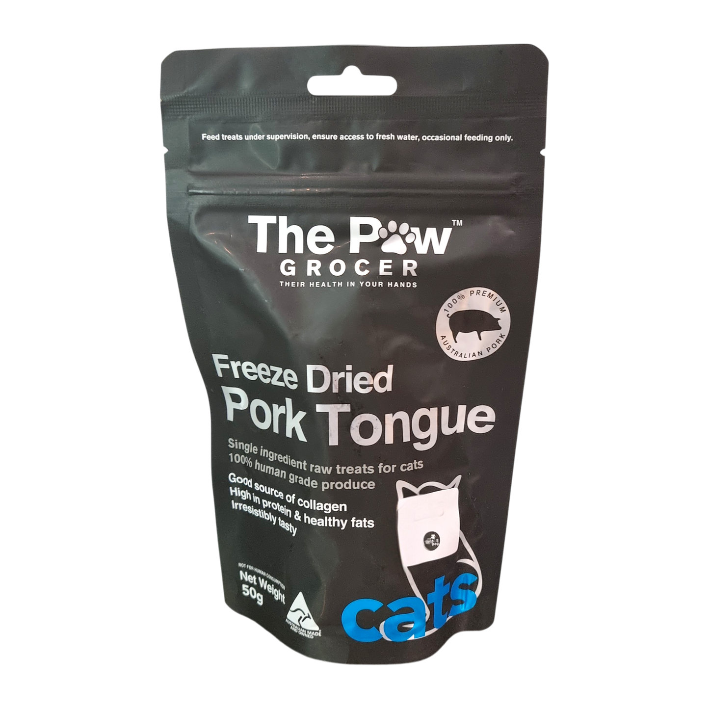 Pork Tongue 50g Freeze Dried