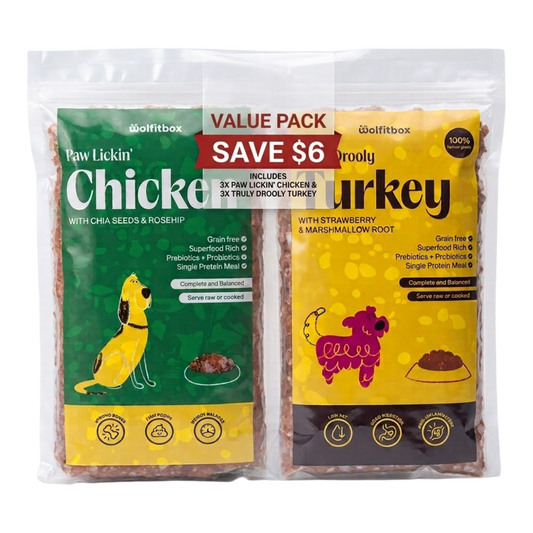 Wolfit Box - Chicken & Turkey 6 Pack