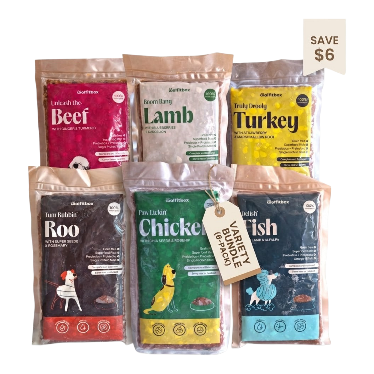 Wolfit Box Variety Pack
