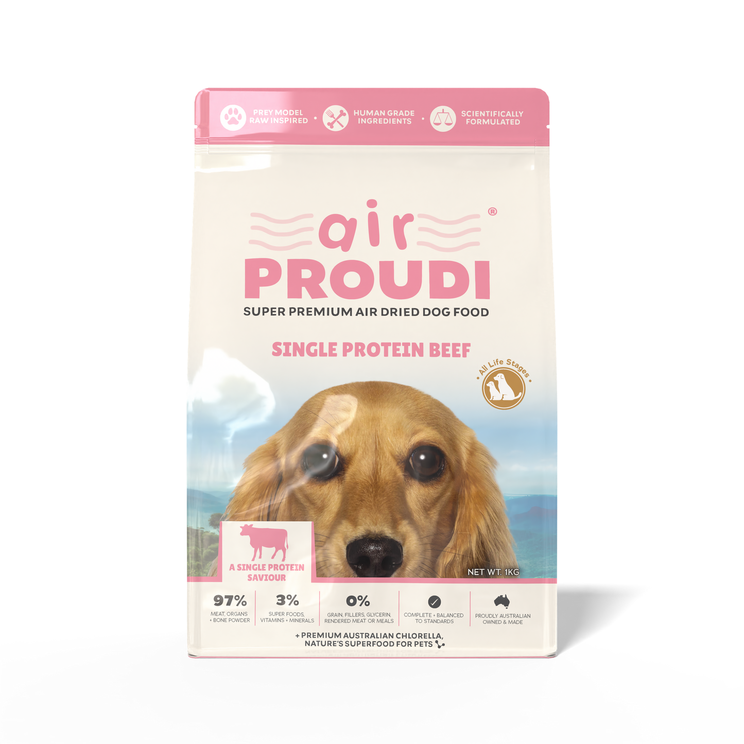 Air Proudi for Dogs - Single Protein Beef