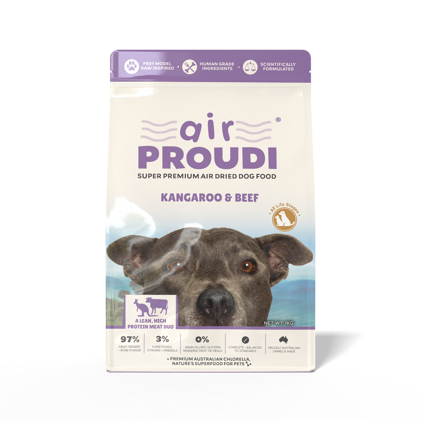 Air Proudi for Dogs - Kangaroo & Beef
