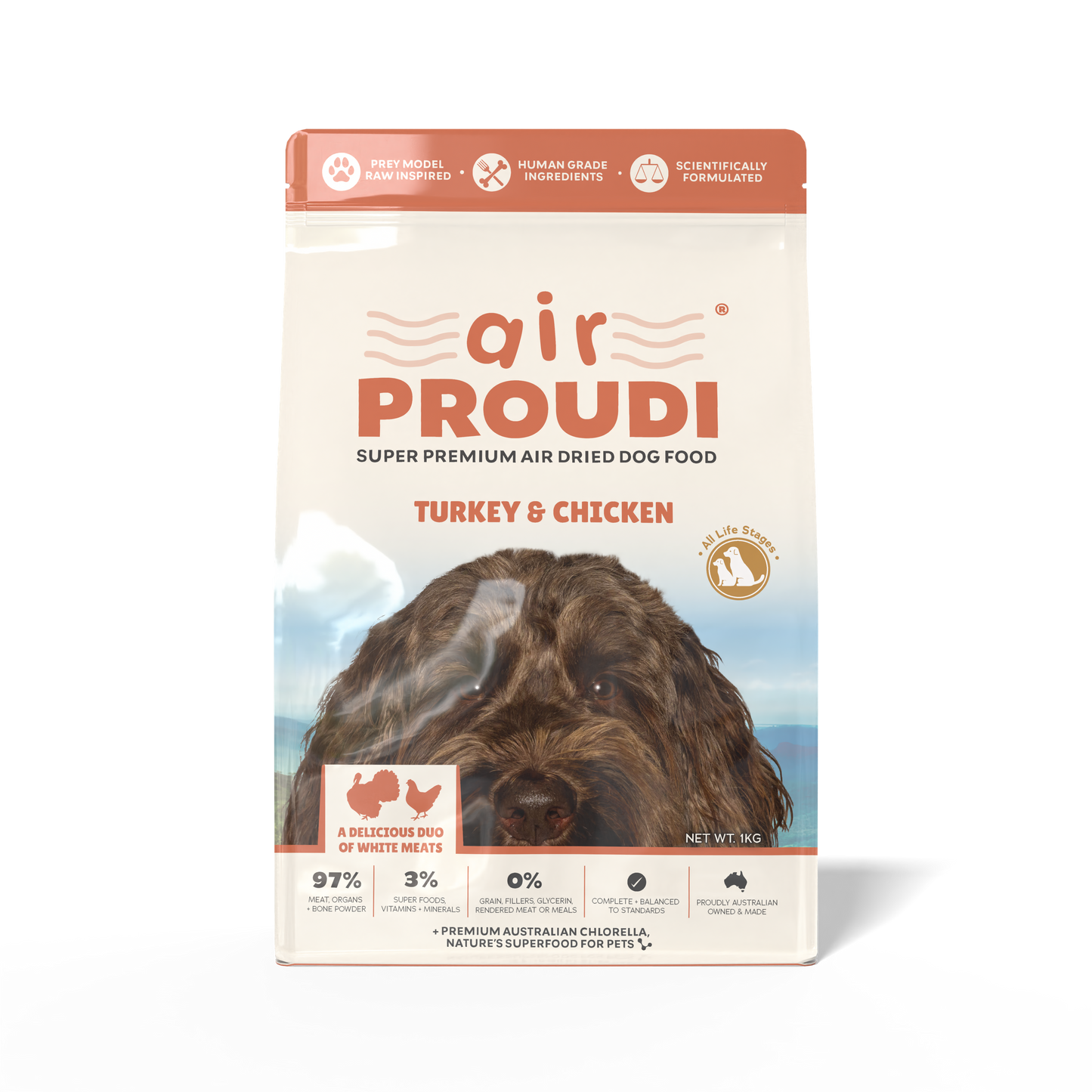 Air Proudi for Dogs - Turkey & Chicken