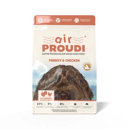 Air Proudi for Dogs - Turkey & Chicken