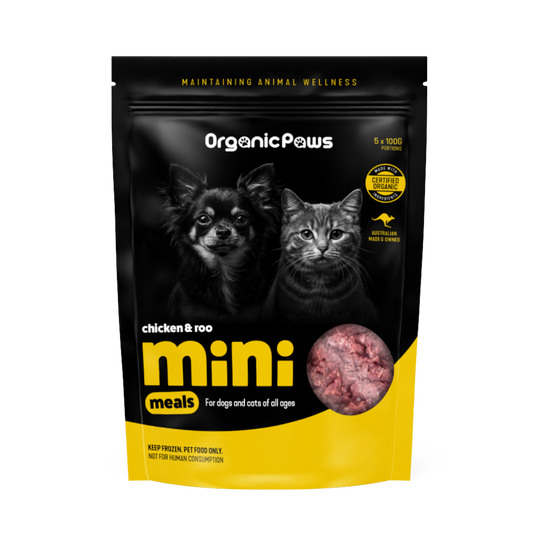 Organic Paws Mini Meals - Chicken & Turkey