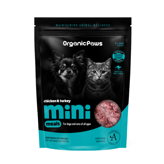 Organic Paws Mini Meals - Chicken & Roo