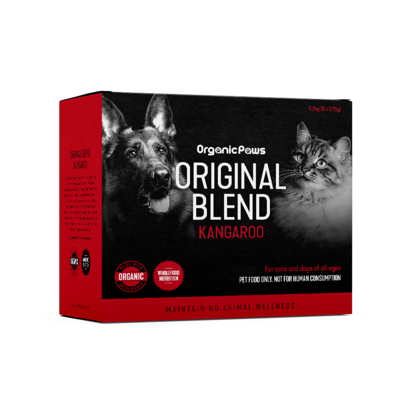 Organic Paws Kangaroo 2.2kg
