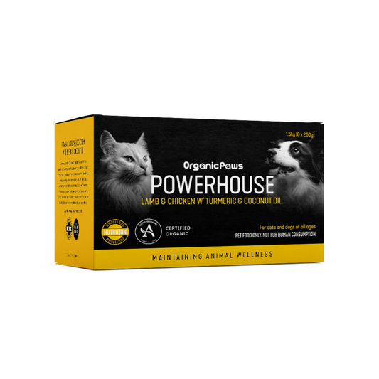 Organic Paws Lamb & Chicken Powerhouse 1.5kg